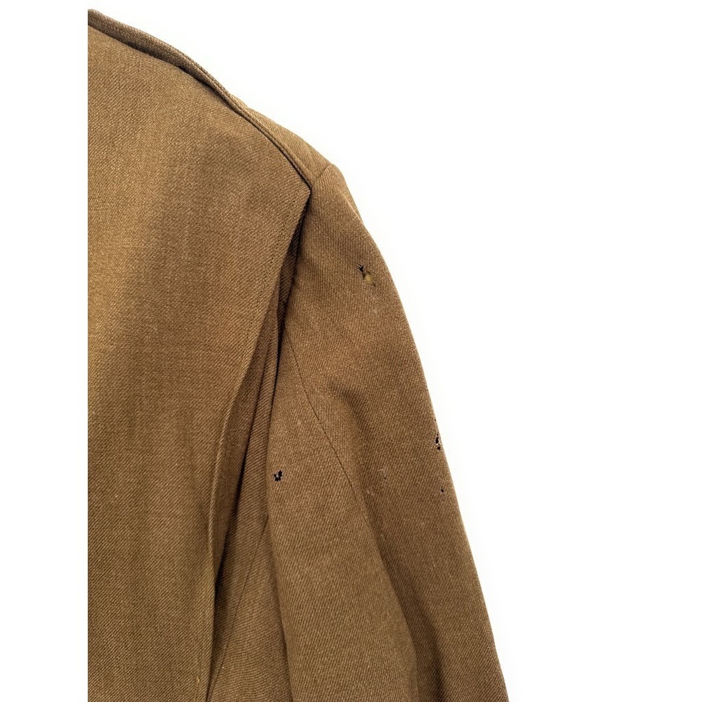 WWII Army‎ Service Forces Coat Jacket Brown Private - Picture 6 of 8